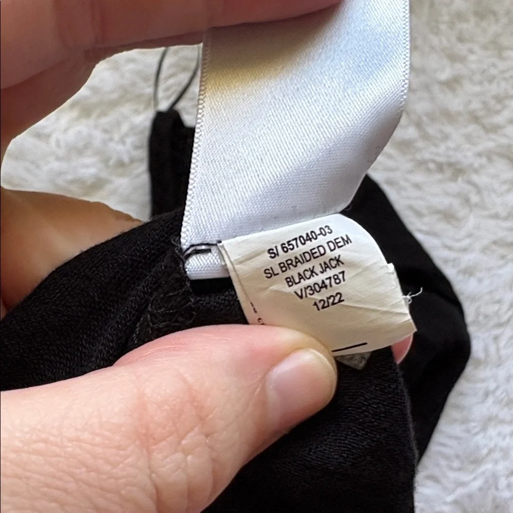 NWT Old Navy Black Braided Tank Size M - Picture 11 of 15